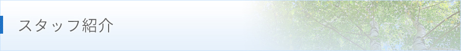 スタッフ紹介